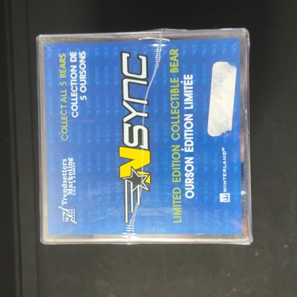 NEW SEALED LIMITED EDITION NSYNC LANCE BASS NO STINGS ATTACHED BEAR NUMBER 2007 - Picture 2 of 11